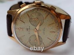 Vintage Le Saleve Chronograph Cal 22 Swiss RARE