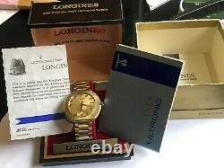 Vintage Longines Electronic Swiss Watch Date Ultra Rare 1970-1975