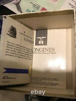 Vintage Longines Electronic Swiss Watch Date Ultra Rare 1970-1975