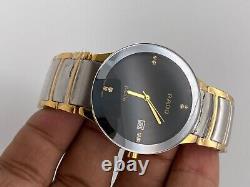 Vintage Luxury Rare Rado Jubile Quartz Men's Wristwatch Eta 955 Made In Swiss