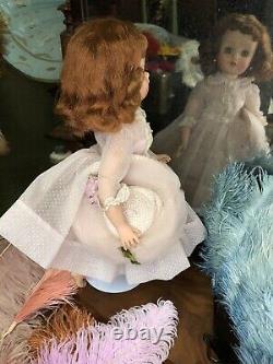 Vintage Madame Alexander High Color Elise Doll In Rare Swiss Pink Sheer #2230