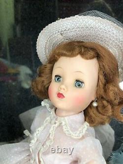 Vintage Madame Alexander High Color Elise Doll In Rare Swiss Pink Sheer #2230