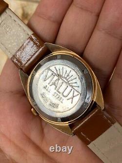 Vintage Medina Watch By Vialux Islamic 1960's Manual 17j Swiss Made Ultra Rare