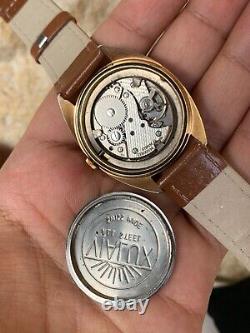Vintage Medina Watch By Vialux Islamic 1960's Manual 17j Swiss Made Ultra Rare