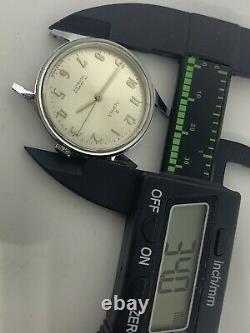 Vintage Mens 34mm ALPHA Lanco Rare Swiss Made watch