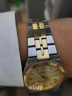 Vintage Mido Commander Daydate 8017-1 authentic swiss made rare mido watches