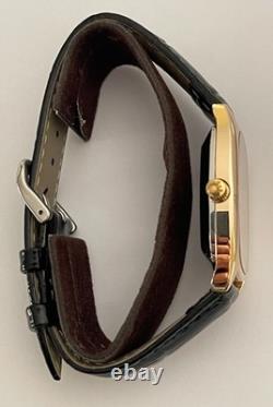 Vintage Milus Quartz Watch Swiss Made Classic Dial Milus Quartz Mens Watch RARE