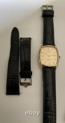 Vintage Milus Quartz Watch Swiss Made Classic Dial Milus Quartz Mens Watch RARE