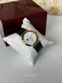 Vintage Movado Watch Very Rare Oman Logo Swiss Made Quartz 33mm Gold Plated Rare Vintage Movado Watch Very Rare Oman Logo Swiss Made Quartz 33mm Gold Plated Rare