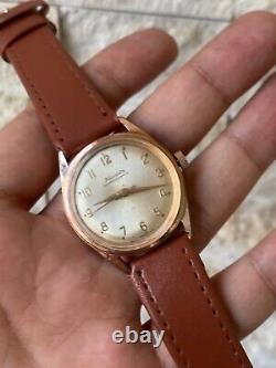 Vintage NIVADA Compensamatic Wristwatch 17J Swiss Watch 1950s unisex 34mm Rare