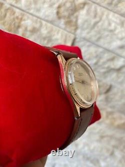 Vintage NIVADA Compensamatic Wristwatch 17J Swiss Watch 1950s unisex 34mm Rare