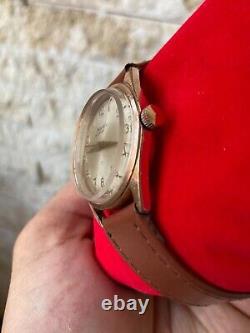 Vintage NIVADA Compensamatic Wristwatch 17J Swiss Watch 1950s unisex 34mm Rare