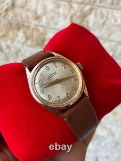 Vintage NIVADA Compensamatic Wristwatch 17J Swiss Watch 1950s unisex 34mm Rare