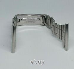Vintage NSA Rare 70's 24mm Swiss Bracelet Steel SS Sport Bracelet Zenith, Heuer