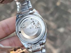 Vintage Nino Swiss Made Jump Hour Digital Automatic Men's Watch Rare Retro 1970s