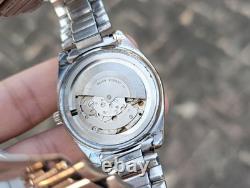 Vintage Nino Swiss Made Jump Hour Digital Automatic Men's Watch Rare Retro 1970s