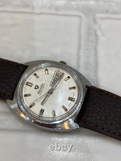 Vintage Nivada Componesmatic Watch Automatic Men's 38mm 17j Swiss 1970's Rare