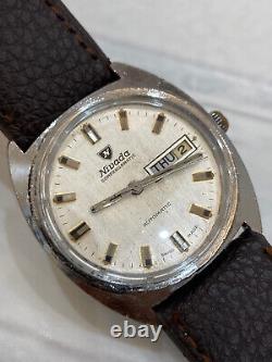Vintage Nivada Componesmatic Watch Automatic Men's 38mm 17j Swiss 1970's Rare