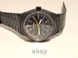 Vintage Nos Rare Sport Racing Plastic Swiss Men's Watch Lucerneracing Team