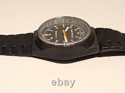 Vintage Nos Rare Sport Racing Plastic Swiss Men's Watch Lucerneracing Team