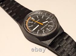 Vintage Nos Rare Sport Racing Plastic Swiss Men's Watch Lucerneracing Team
