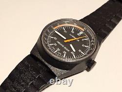 Vintage Nos Rare Sport Racing Plastic Swiss Men's Watch Lucerneracing Team