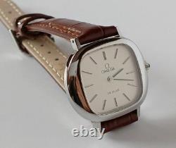 Vintage OMEGA De Ville Manual Winding 27mm Women's Antique Wristwatch Swiss Rare