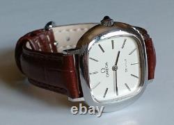 Vintage OMEGA De Ville Manual Winding 27mm Women's Antique Wristwatch Swiss Rare