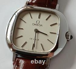 Vintage OMEGA De Ville Manual Winding 27mm Women's Antique Wristwatch Swiss Rare