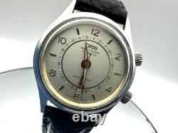 Vintage ORIS 7307 Automatic Men's Watch Swiss Made Stainless Steel Rare Swiss