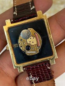 Vintage Odeon Watch President Gaddafi Swiss Gold Plated 10m Memorial Super Rare