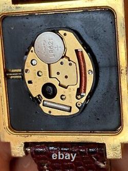 Vintage Odeon Watch President Gaddafi Swiss Gold Plated 10m Memorial Super Rare