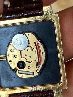 Vintage Odeon Watch President Gaddafi Swiss Gold Plated 10m Memorial Super Rare