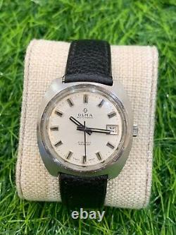 Vintage Olma Automatic Watch 21 Jewels Swiss Gents 37mm 1970's Elegant Rare Mens