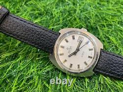 Vintage Olma Automatic Watch 21 Jewels Swiss Gents 37mm 1970's Elegant Rare Mens