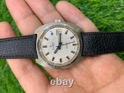 Vintage Olma Automatic Watch 21 Jewels Swiss Gents 37mm 1970's Elegant Rare Mens