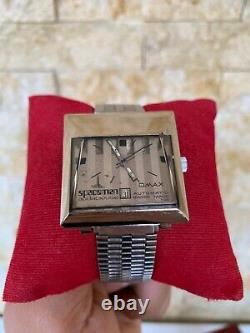 Vintage Omax Spaceman Audacieuse Automatic Men's 1970's iconic very rare swiss