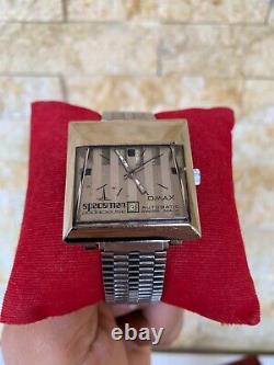 Vintage Omax Spaceman Audacieuse Automatic Men's 1970's iconic very rare swiss