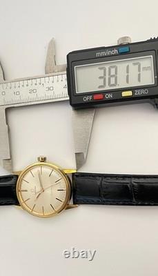 Vintage Omega Geneve Watch Swiss Omega 135.012 Adjusted 2 Positions 1967 RARE