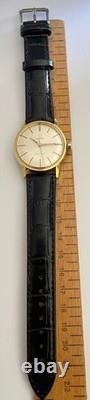 Vintage Omega Geneve Watch Swiss Omega 135.012 Adjusted 2 Positions 1967 RARE