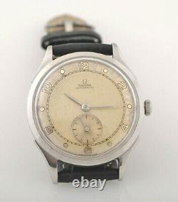 Vintage Omega Rare Bumper Automatic Two Tones Dial Swiss-12 months warranty