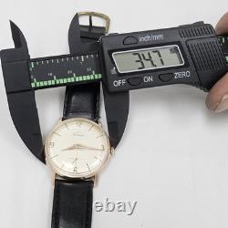 Vintage Perseo Rare 60 1ers Prix Obsorvatories Mens Watch Swiss Rare 17 Jewel