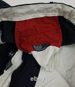 Vintage Polo Ralph Lauren K Swiss Pants USA Crest Rare RLPC Sport Stadium RL