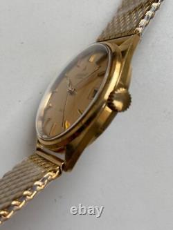 Vintage RARE BEATIFUL WRISTWATCH ATLANTIC 3409 AU SWISS MADE CAL FHF ST 969-4N