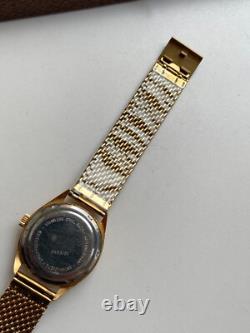 Vintage RARE BEATIFUL WRISTWATCH ATLANTIC 3409 AU SWISS MADE CAL FHF ST 969-4N