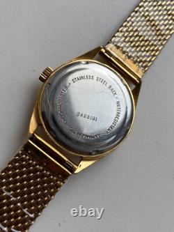 Vintage RARE BEATIFUL WRISTWATCH ATLANTIC 3409 AU SWISS MADE CAL FHF ST 969-4N