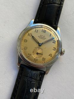 Vintage RARE BEAUTIFUL WATCH J. G. W. SWISS MADE RRR SALE INCABLOCK MILITARY TYPE