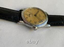 Vintage RARE BEAUTIFUL WATCH J. G. W. SWISS MADE RRR SALE INCABLOCK MILITARY TYPE
