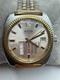Vintage RARE Bertmar Calendar Automatic Swiss Two Tone Watch WORKS