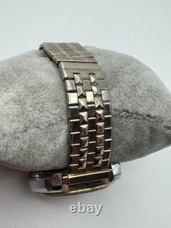 Vintage RARE Bertmar Calendar Automatic Swiss Two Tone Watch WORKS